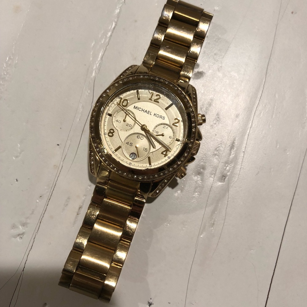Michael Kors gold watch